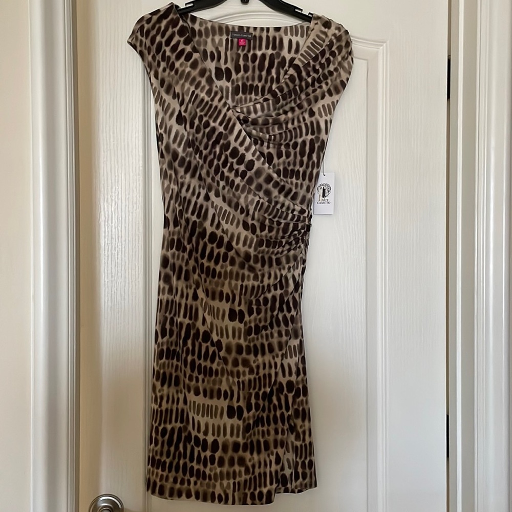 Vince Camuto St Tropez Khaki Dress
